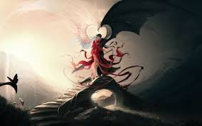 Digital art, anime, artwork, devil, hell, jesus christ, religion, mythology, screenshot. Pin On If You Could See What I See