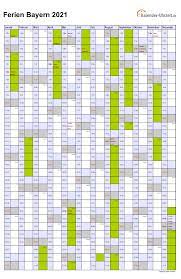 Die aktuellen ferientermine in bayern. Ferienkalender Bayern 2021 Schulferien 2021 Download Computer Bild Ferienkalender 2021 Bayern Als Pdf Oder Excel Eugenea Marinelli