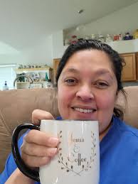 Dropped off aunt, took her coffee