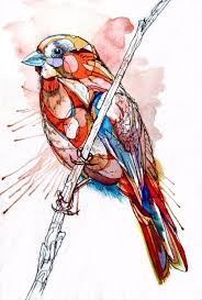 Watercolor Animals By Abby Diamond Cuded Art Bird Art Animal Art