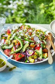 6 Show Stopping Christmas Salads Better Homes And Gardens Summer Salads Salad Side Dishes Summer Salad Recipes