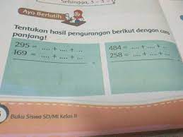 Soal matematika kelas 1 sd penjumlahan dan pengurangan soal pengurangan kelas 1 sd, berikut ini adalah contoh soal matematika kelas 1 sd penjumlahan dan pengurangan bersusun yang bisa digunakan untuk melengkapi administarsi guru yang dapat di unduh secara gratis dengan menekan. Tentukan Hasil Pengurangan Berikut Dengan Capanjang 295 484 169 Brainly Co Id
