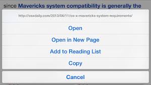 Follow these simple steps to copy and paste text from a message. How To Preview A Link Url In Safari For Iphone Ipad Before Opening It Osxdaily