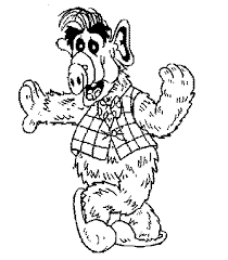 Alf Coloring Pages Cartoon Coloring Pages Coloring Pages Vintage Coloring Books