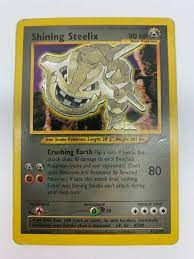 Check out our steelix selection for the very best in unique or custom, handmade pieces from our pendants shops. Shining Steelix Holo 112 105 Value 1 00 806 62 Mavin