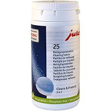 Repeat the process (without using a tablet) or run about 500ml water through the machine. Amazon Com Jura Decalcifying Tablets For All Jura Machines 18 Count Kitchen Dining