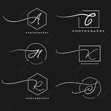 Modern Letter Photography Logo Design Template Download On Pngtree Photography Logo Design Text Logo Design Photography Name Logo
