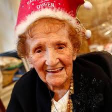 At age 107, she still loves a party