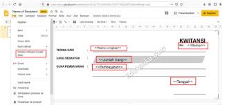 Excel tips cara buat kwitansi otomatis rumus terbilang rupiah di office 2007 2010 2013. Cara Membuat Kwitansi Secara Automatis Edukasiku Com