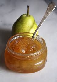 We serve home made pear preserves to our guests at big mill. Pear Jam