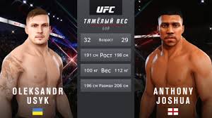 Усик более техничен чем джошуа. Boj Aleksandr Usik Vs Entoni Dzhoshua V Ufc 3 Youtube