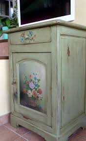 Pin By Funda Coskun On Peinture Decorative Decoupage Furniture Redo Furniture Painted Furniture