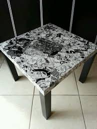 Manga Table Anime Decor Nerdy Decor Otaku Room