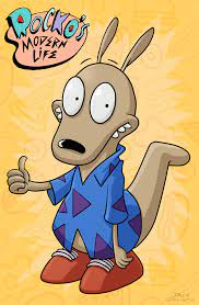 Rocko By Dwaynebiddixart Deviantart Com On Deviantart Rocko S Modern Life Cartoon Wallpaper Rocko S Modern Life