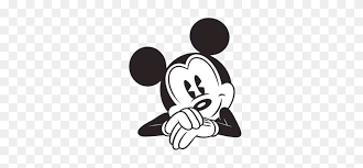 The image is png format with a clean transparent background. Mickey Mouse Black And White Mickey Mouse Face Black And White Mouse Clipart Black And White Stunning Free Transparent Png Clipart Images Free Download