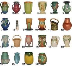 Just Art Pottery Roseville Patterns F L From Just Art Pottery Pottery Art Roseville Pottery Pottery