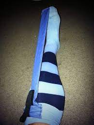 Homemade Strassburg Sock Plantar Fasciitis Diy Diy Socks Plantar Fasciitis Night Splint