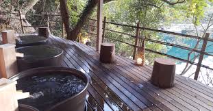 能登半島 百樂莊 溫泉篇 outdoor decor hot tub home decor