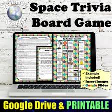 For decades, the united states and the soviet union engaged in a fierce competition for superiority in space. Space Trivia Worksheets Teaching Resources Teachers Pay Teachers
