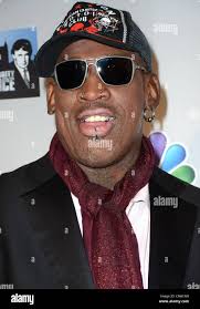 Dennis Rodman à la finale de la saison Live de 'The Celebrity Apprentices'  tenue au Museum of Natural History, New York Photo Stock