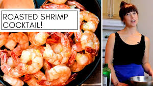 Dry the shrimp well with paper towels. Roasted Shrimp Cocktail Best Easiest Appetizer Ever Youtube