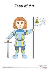 Joan made quite a spectacle when she arrived at the french army camp at blois on a white horse, dressed in white armor and carrying a. Joan Of Arc For Kids