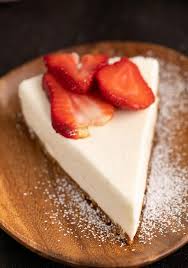 A cheesecake with sour cream cuts down on the sweetness and makes a glorious base for fruit compotes. The Easiest No Bake Cheesecake With Gelatin Gf Shoestring