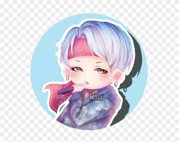 Download or print this amazing coloring page: Bts Chibi Suga Mic Drop Png Download Transparent Png 586x585 1558304 Pngfind