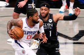 George suffered a minor ankle injury monday against the pelicans but believes he'll be ready to play wednesday in. Paul George Clippers Star Whining After Loss To Nets Is Music To Bk Fans Ears