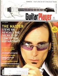 Guitar Player Magazine July 2005 Steve Vai Garbage Malcom Young