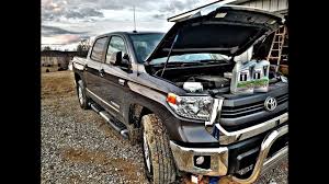 Whether it's extreme temperatures, long commutes, towing, hauling, the added stress of a turbocharger or you're simply extending the time getting products for your 2015 toyota tundra couldn't be easier. Changing Oil In A Toyota Tundra Youtube