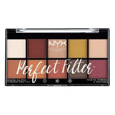 Perfect Filter Shadow Palette Nyx Professional Makeup Nyx Eyeshadow Nyx Cosmetics Shadow Palette