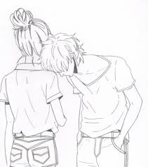 Image of 35 easy drawing ideas pencil drawing images of love do. Best Drawing Anime Couple Ideas For Android Apk Download