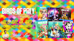 Birds Of Prey Blu Ray Release Date Uk Birds Of Prey Blu Ray 4k Dvd Announced Detailed Youtube