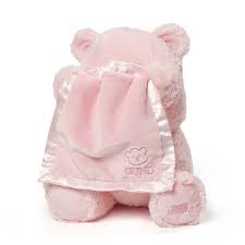 Baby Gund Peek A Boo My 1st Teddy Pink Bear Animated Plush Stuffed Animal 11 5 Inch Toys R Us Canada