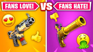 Broken items from every fortnite season. Top 10 Removed Fortnite Guns Ranked Worst To Best Youtube