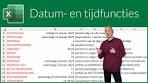 All date and time functions - YouTube