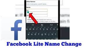 Here are a few things to keep in mind when you create a custom username on facebook: How To Change Name On Facebook Lite 2019 Change Facebook Lite Name Youtube