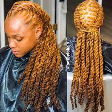 Black And Honey Blonde Ombre Braiding Hair This Honey Blonde Ombre G O O D M O R N I N G Custom Color Style For Her Styl Dreadlock Hairstyles Black Locs Hairstyles Hair Styles