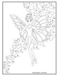 (simply click, download, print & color). Coloring Page Fairy Elf Free Coloring Pages