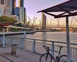 The brisbane river (indigenous name maiwar) is the longest river in south east queensland, australia, and flows through the city of brisbane, before emptying into moreton bay. Brisbane River Loop Bicycle Queensland