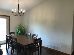 Dining room wall paint colors don't have to be bright. Wall Decor For Large Dining Room Wall What Should Go Here