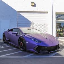 Lamborghini Huracan Wrapped In Satin Dark Purple W A Vorsteiner Novara Bodykit Rear Wing And Vorsteiner V Ff 105 Flow Forged Wheels Photo Taken By Dew Auto S