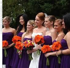 Buy orange wedding bouquets and get the best deals at the lowest prices on ebay! 37 Purple And Orange Wedding Flowers Ideas Orange Wedding Flowers Orange Wedding Wedding Flowers