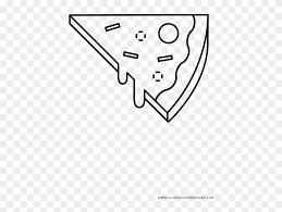 Make a coloring book with fast food pizza slice for one click. Pizza Slice Coloring Page Line Art Hd Png Download 1000x1000 550351 Pngfind