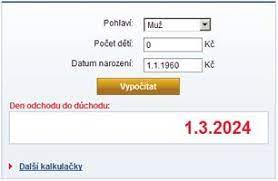 Jan 11, 2021 · odchod do důchodu vám proto pomůže spočítat naše důchodová kalkulačka pro rok 2021. Duchodova Kalkulacka 2021 Kdy Pujdete Do Duchodu Odeslat Kalkulacku Penize Cz