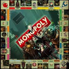 Free Bioshock Monopoly Board Takes Capitalism Underwater Bioshock Bioshock Art Monopoly