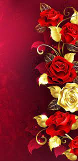 You'll be scrolling for days! Red And Gold Floral Wallpapers Top Free Red And Gold Floral Backgrounds Wallpaperaccess