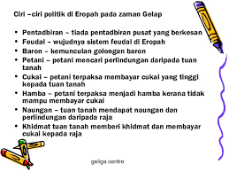 Sukatan pelajaran matematik tingkatan 4 jom belajar matematik! Tingkatan 4 Bab 9 Zaman Gelap Eropah