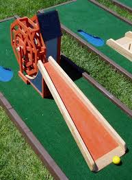 Mini Golf Obstacles Miniaturegolf Backyard Diyproject Diy Mini Golf Mini Golf Course Golf